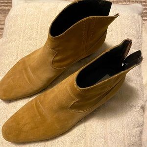 L.K. Bennett “Dylan” suede booties